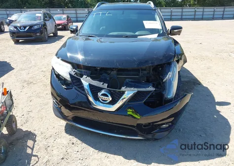 2015 Nissan Rogue Sl из США, поврежденный, VIN 5N1AT2MVXFC831621